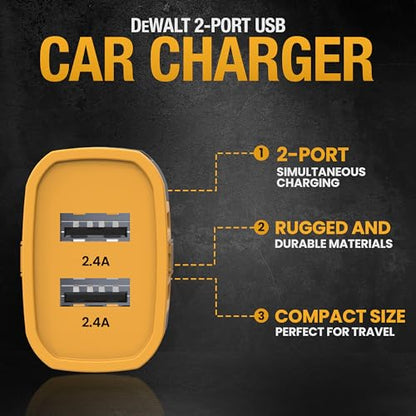 Heavy Duty USB Car Charger Adapter