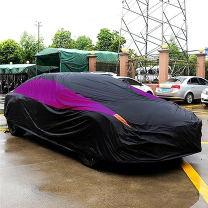 Waterproof Car Cover All Weather Snowproof UV Protection Windproof Outdoor Full car Cover