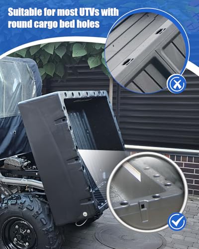 Upgraded Dual UTV Cargo Bed Tool Holder Fits for Polaris Ranger & General (2 Count)