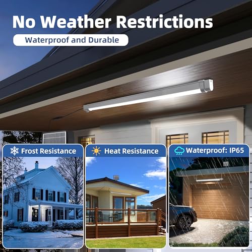 Solar Powered Shop Light with Motion Sensor (2 Count)