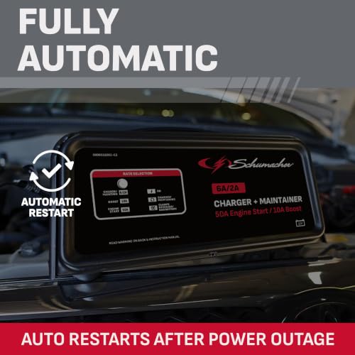 6A Car Battery Charger & Maintainer