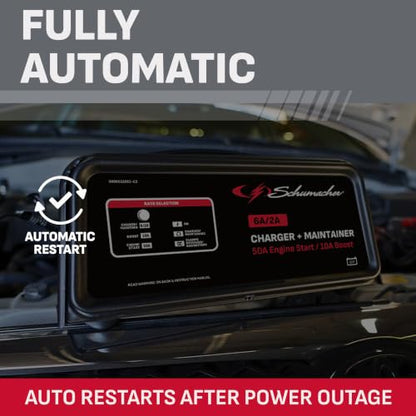 6A Car Battery Charger & Maintainer
