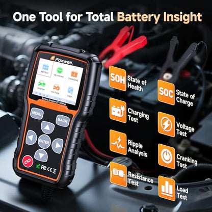 BT705Plus Car Battery Tester 24V 12V Load Tester