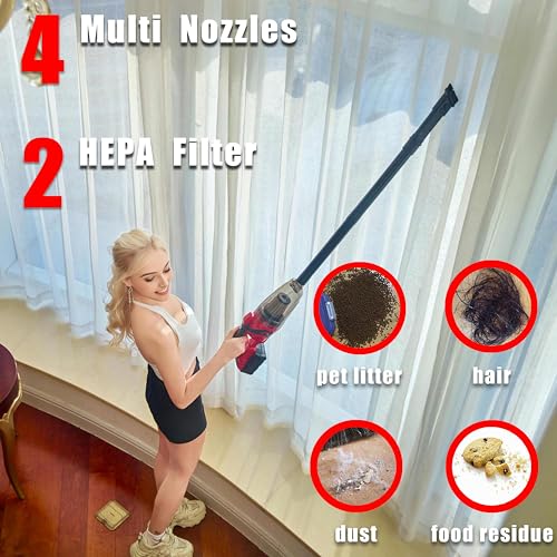 Cordless Handheld Vacuum Cleaner for Milwaukee M18 Battery