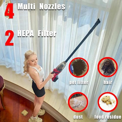 Cordless Handheld Vacuum Cleaner for Milwaukee M18 Battery