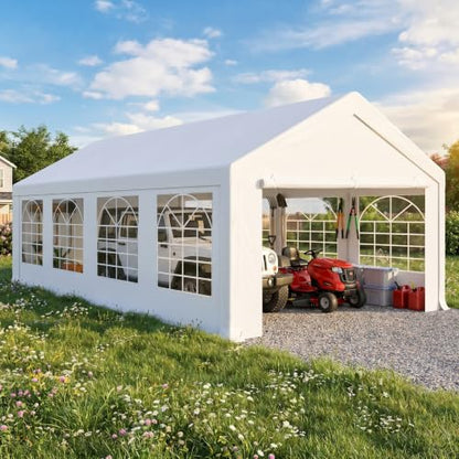Carport 13x26FT Party Tent Heavy Duty