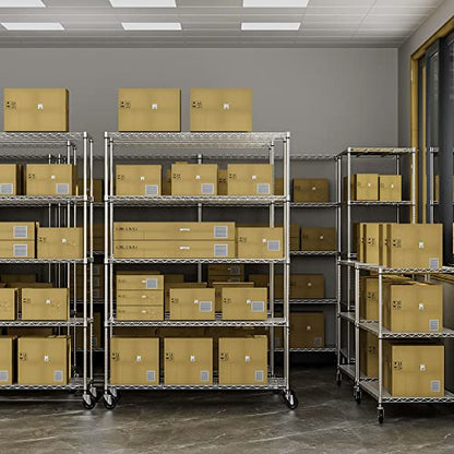 5 Tier NSF Metal Shelf Wire Shelving Unit