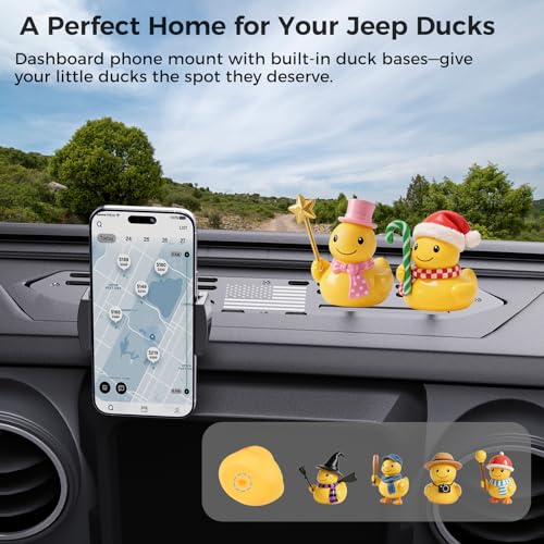 Metal Phone Mount for Jeep Wrangler JL JLU &Gladiator JT 2018