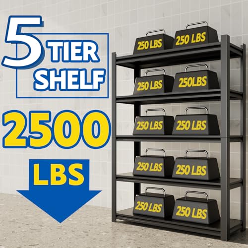 72''H Garage Shelving Heavy Duty