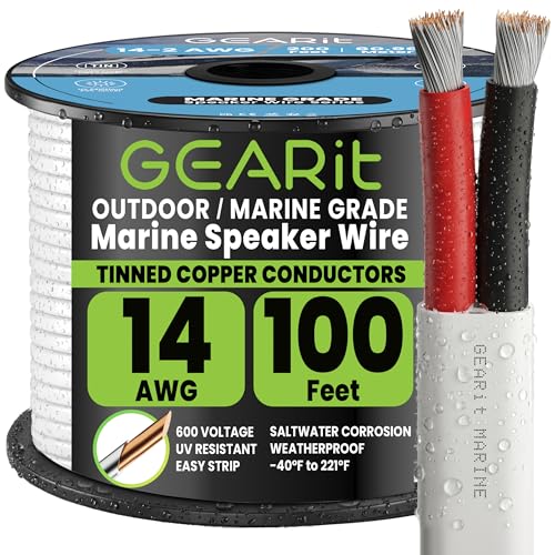14 Gauge Marine Speaker Wire (100 Foot)
