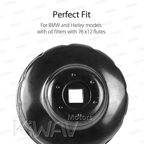 Oil Filter Wrench Removal tool for BMW 76 mm x 12 flutes