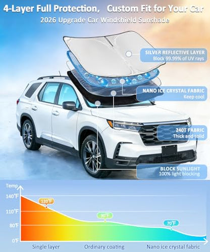 Sun Shade Sunshade for Hyundai Elantra 2021