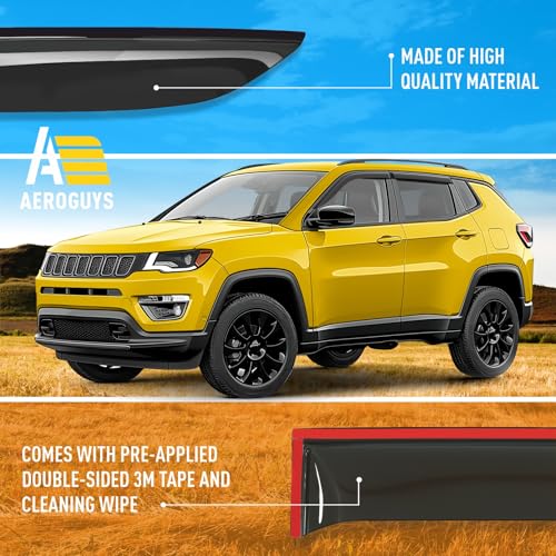Extra Durable Window Deflectors Tape (4 Count)