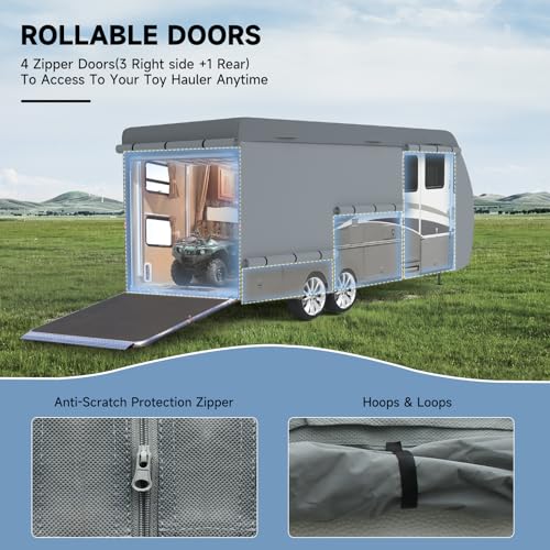 RV Cover 7 Layers Heavy Duty RV & Trailer Cover