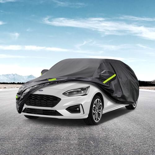 7 Layers Car Cover Custom Fit Ford Focus Hatchback from 1999 to 2025