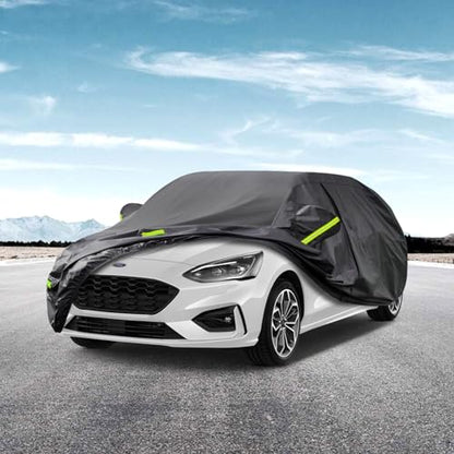 7 Layers Car Cover Custom Fit Ford Focus Hatchback from 1999 to 2025