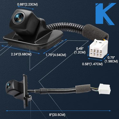 Backup Camera Rear View 170° HD Wide Angle and Night Vision