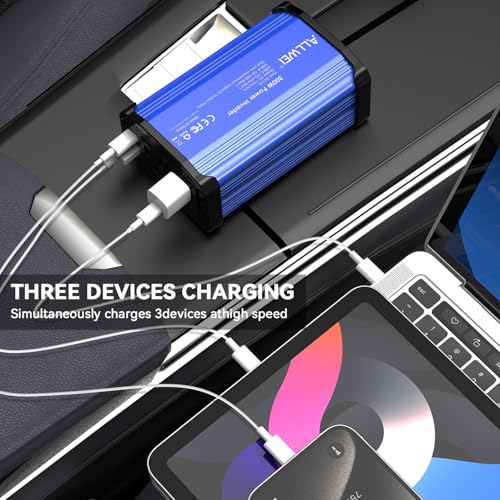300W Car Power Inverter 12V DC to 110V AC Car Inverter