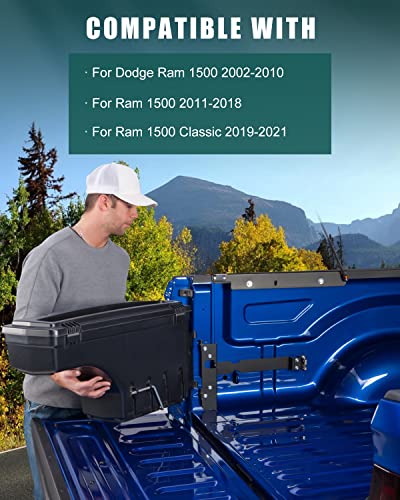 Truck Bed Tool Box for Dodge Ram 1500 2019