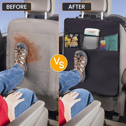 Car Kick Mats Back Seat Protector (2 Count)