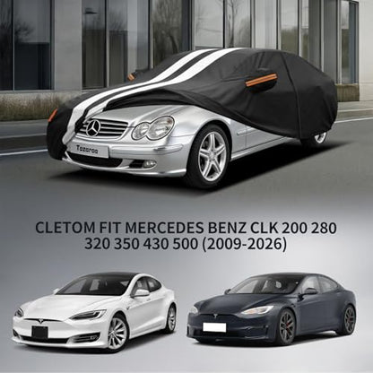 Multi Layer Car Cover Custom Fit for Mercedes Benz CLK 200 280 320 350 430 500