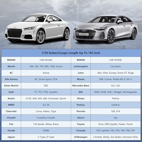 Car Cover Waterproof All Weather for Automobiles