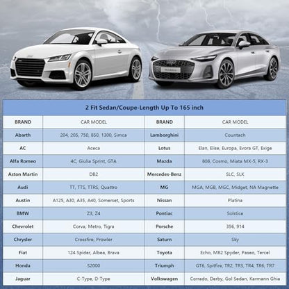 Car Cover Waterproof All Weather for Automobiles