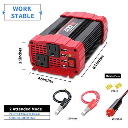 300W Car Power Inverter