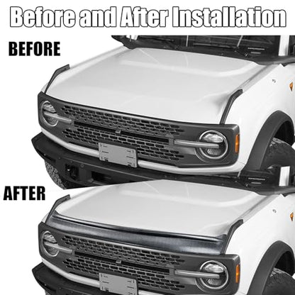 Hood Deflector Hood Protector for Bronco 2