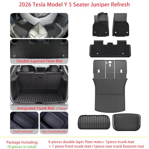 Compatible with 2026 Tesla Model Y Juniper (479.73 Ounce)
