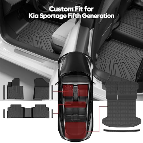 Floor Mats for Kia Sportage Gas 2023
