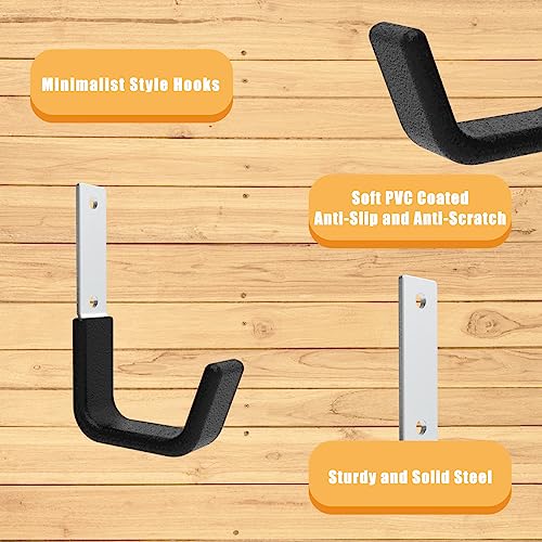 Heavy Duty Garage Utility Hooks (8 Count)