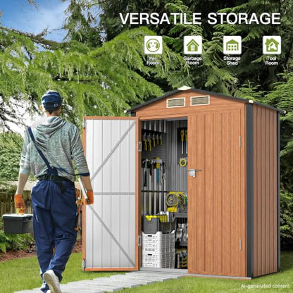 5x3 Ft Outdoor Storage Shed