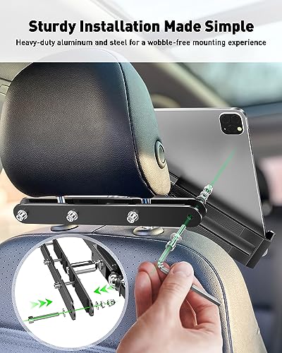 Tablet Holder for Car Headrest