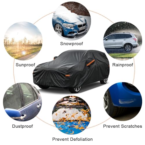 7 Layers SUV Car Cover Custom Fit for Porsche Cayenne