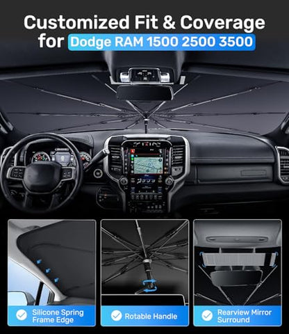Upgrade Windshield Sun Shade