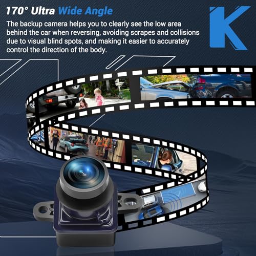 Rear View Backup Camera Compatible with Dodge Journey 2011