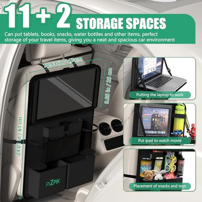 Car Backseat Organizer with Tray