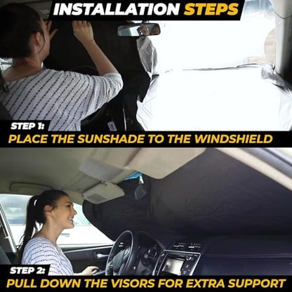 SUV Sunshade Windshield Foldable