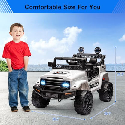 12V Kids Ride On Truck Car with Remote Control