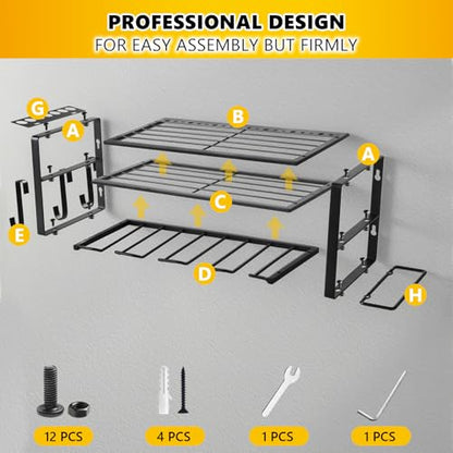 Wall Mount Power Tool Organizer
