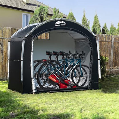 Outdoor Waterproof Bike Storage Tent Shed for 2