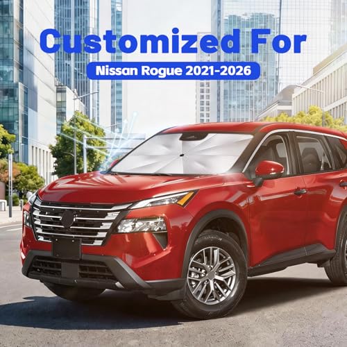 Car Windshield Sun Shade for Nissan Rogue 2021