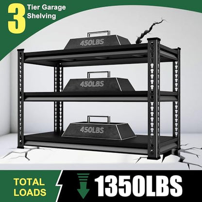 40" W Garage Shelving Heavy Duty
