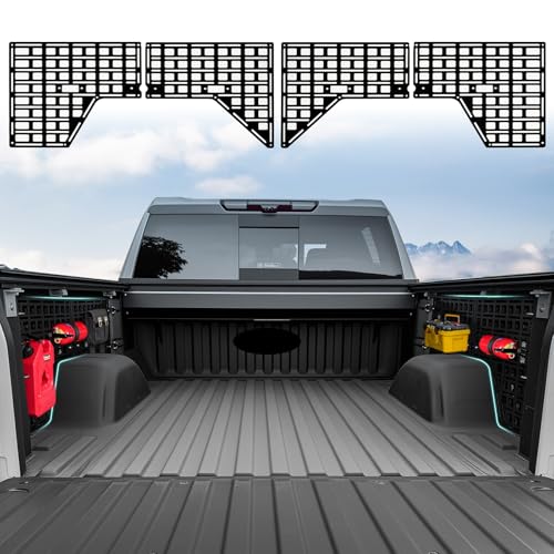 Side Truck Bed Molle Panel Rack System Compatible with 2019
