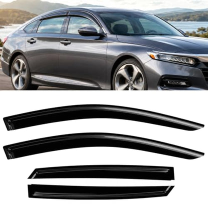 4PC Window Rain Guards fit 2018