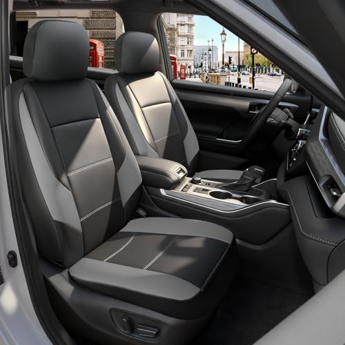 2PCS Front Seat Covers for Chevy Silverado & GMC Sierra 1500 2500 3500 2007 (2 Count)
