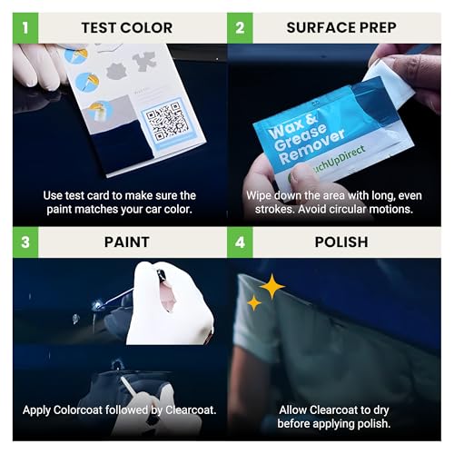 Car Paint Touch Up Brush Kit