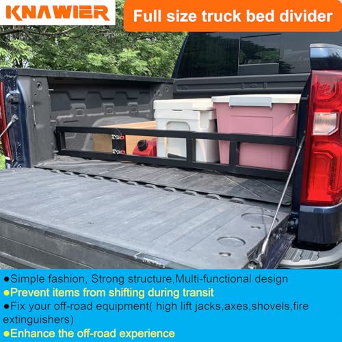 Truck Bed Cargo Divider for Full Size Truck