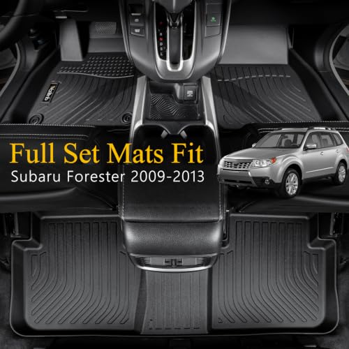 Floor Mats & Cargo Liner Backrest Mat for Subaru Forester 2009